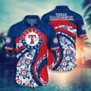 MLB Texas Rangers Hawaiian Shirt Tropical Nature Trendy Summer Gift MLB Texas Rangers Hawaiian Shirt Tropical Nature Trendy Summer Gift