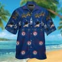 MLB Texas Rangers Hawaiian Shirt Baseball Symbol Beach Vacation Gift MLB Texas Rangers Hawaiian Shirt Baseball Symbol Beach Vacation Gift