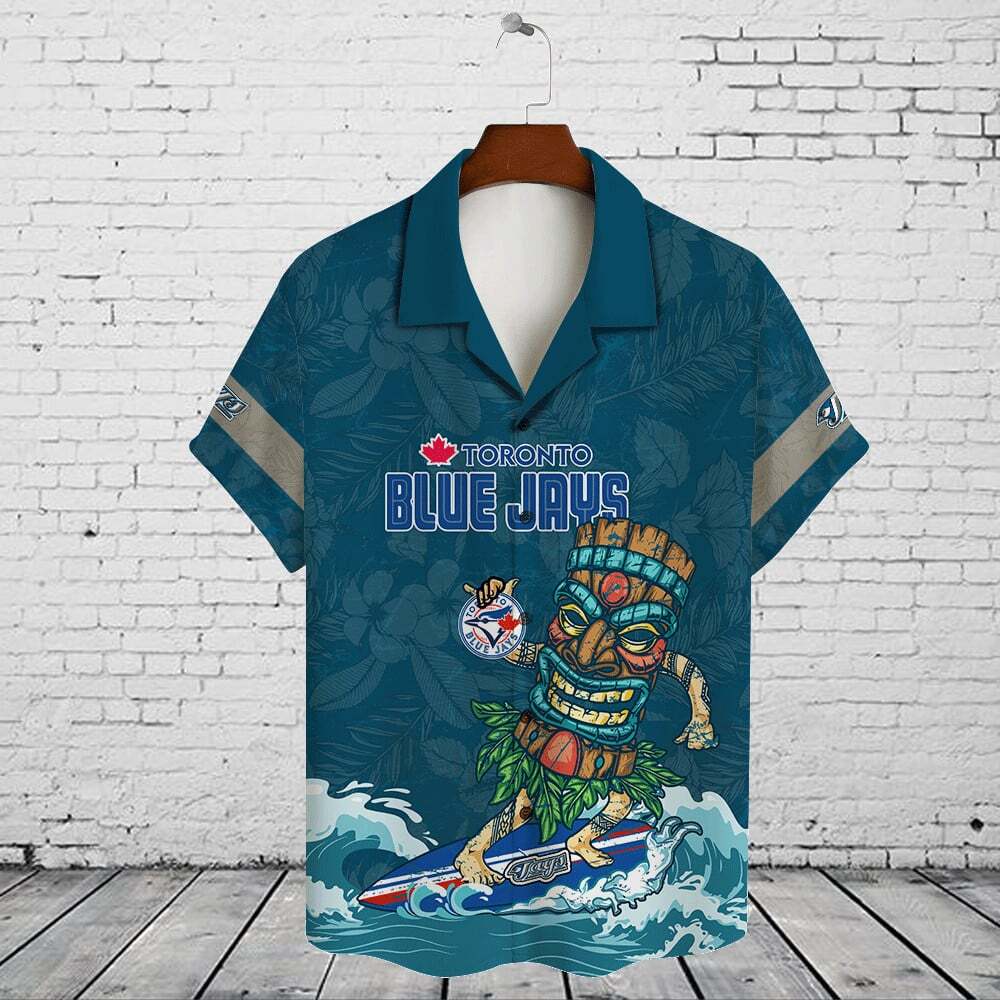 MLB Toronto Blue Jays Hawaiian Shirt Aloha Mascot Summer Holiday Gift MLB Toronto Blue Jays Hawaiian Shirt Aloha Mascot Summer Holiday Gift