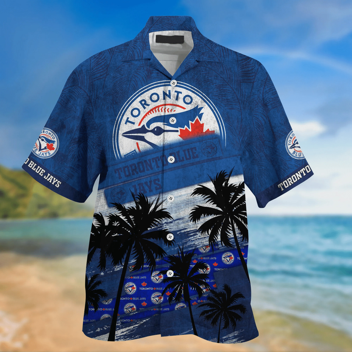 MLB Toronto Blue Jays Hawaiian Shirt Vintage Tropical Forest Trendy Summer Gift MLB Toronto Blue Jays Hawaiian Shirt Vintage Tropical Forest Trendy Summer Gift