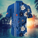 MLB Toronto Blue Jays Hawaiian Shirt Abstract Flowers Summer Vacation Gift MLB Toronto Blue Jays Hawaiian Shirt Abstract Flowers Summer Vacation Gift