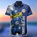 MLB Toronto Blue Jays Hawaiian Shirt Cute Baby Yoda Cool Gift For Baseball Fans MLB Toronto Blue Jays Hawaiian Shirt Cute Baby Yoda Cool Gift For Baseball Fans