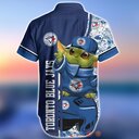 MLB Toronto Blue Jays Hawaiian Shirt Cute Baby Yoda Cool Gift For Baseball Fans MLB Toronto Blue Jays Hawaiian Shirt Cute Baby Yoda Cool Gift For Baseball Fans