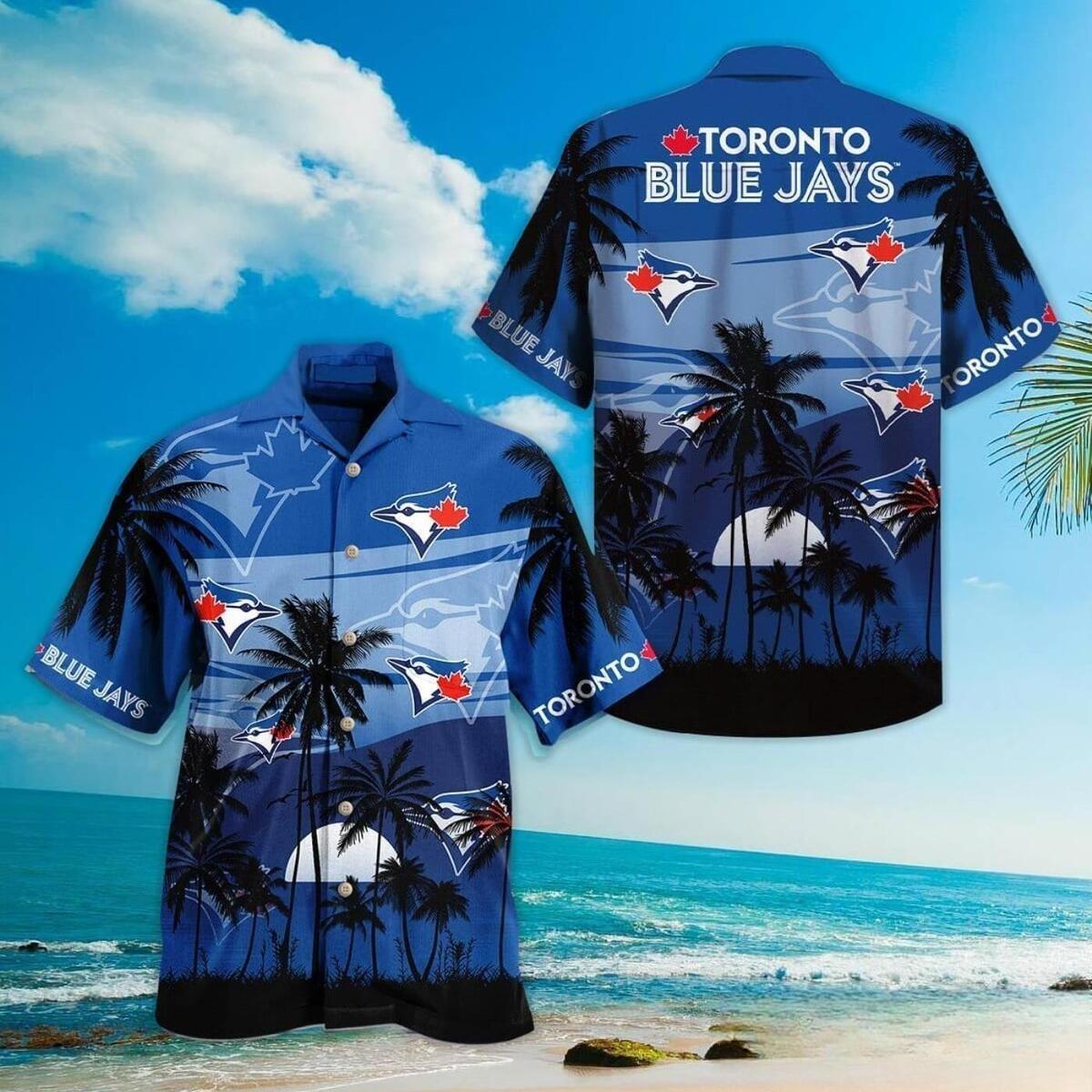 Toronto Blue Jays Hawaiian Shirt Vintage Aloha Summer Vacation Gift