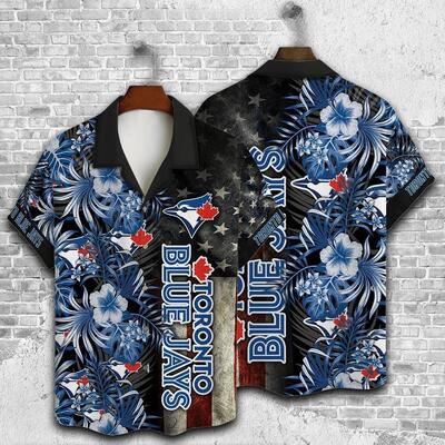 MLB Toronto Blue Jays Hawaiian Shirt Aloha Lush Flora Gift For Beach Trip