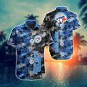 MLB Toronto Blue Jays Hawaiian Shirt Aloha Palm Trees Beach Lovers Gift MLB Toronto Blue Jays Hawaiian Shirt Aloha Palm Trees Beach Lovers Gift