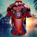 MLB Washington Nationals Hawaiian Shirt Aloha Summer Gift For Baseball Fans