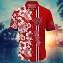 MLB Washington Nationals Hawaiian Shirt Appealing Flora Beach Lovers Gift MLB Washington Nationals Hawaiian Shirt Appealing Flora Beach Lovers Gift
