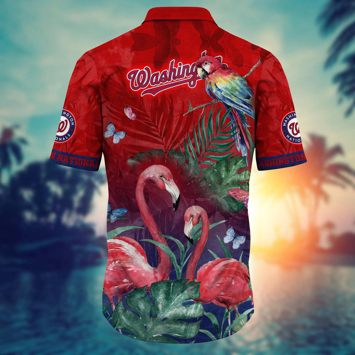 MLB Washington Nationals Hawaiian Shirt Aloha Ecosystem Summer Holiday Gift MLB Washington Nationals Hawaiian Shirt Aloha Ecosystem Summer Holiday Gift