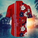 Red Aloha MLB Washington Nationals Hawaiian Shirt Abstract Flower Beach Lovers Gift Red Aloha MLB Washington Nationals Hawaiian Shirt Abstract Flower Beach Lovers Gift