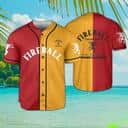 Yellow And Red Split Fireball Baseball Jersey Tastes Like Heaven Burns Like Hell Gift For Sporty Lovers Yellow And Red Split Fireball Baseball Jersey Tastes Like Heaven Burns Like Hell Gift For Sporty Lovers