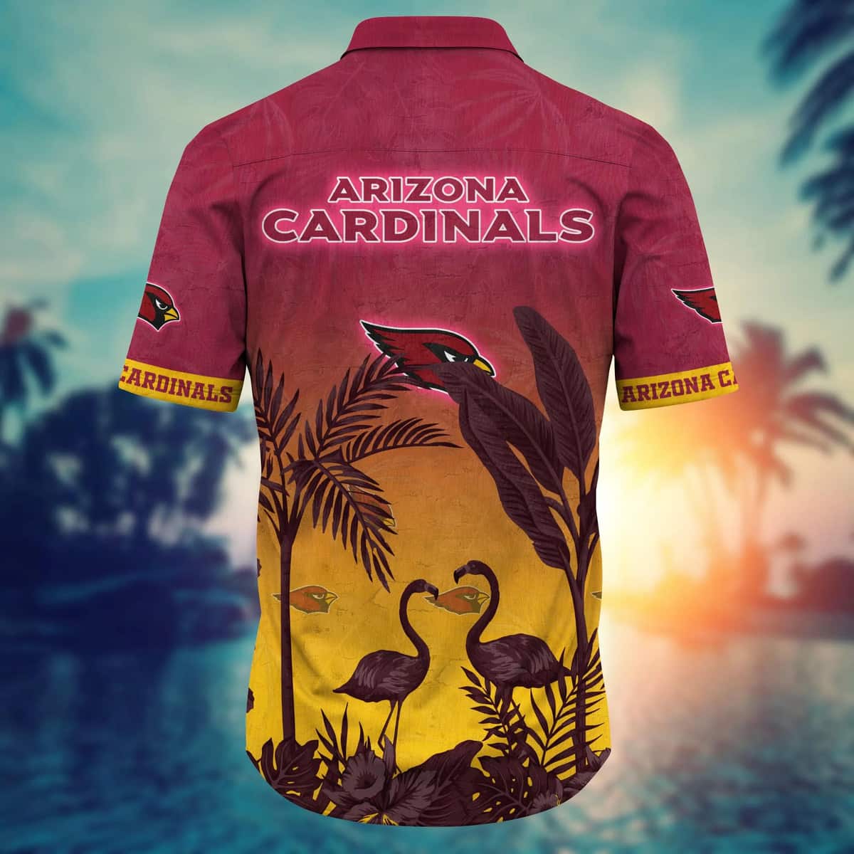 NFL Arizona Cardinals Hawaiian Shirt Aloha Flora And Fauna Cool Gift For Beach Lovers NFL Arizona Cardinals Hawaiian Shirt Aloha Flora And Fauna Cool Gift For Beach Lovers