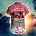 NFL Arizona Cardinals Hawaiian Shirt Aloha Tropical Scenery Gift For Cool Dad NFL Arizona Cardinals Hawaiian Shirt Aloha Tropical Scenery Gift For Cool Dad