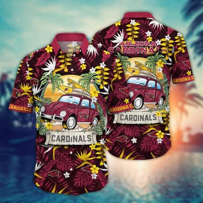 NFL Arizona Cardinals Hawaiian Shirt Aloha Colorful Summer Gift For Cool Dad