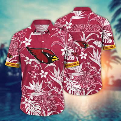 NFL Arizona Cardinals Hawaiian Shirt Various Tropical Forest Gift For Cool Grandpa NFL Arizona Cardinals Hawaiian Shirt Various Tropical Forest Gift For Cool Grandpa