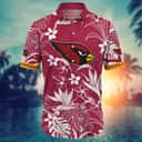 NFL Arizona Cardinals Hawaiian Shirt Various Tropical Forest Gift For Cool Grandpa