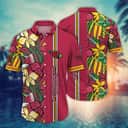 NFL Arizona Cardinals Hawaiian Shirt Tropical Flora Gift For Great Dad NFL Arizona Cardinals Hawaiian Shirt Tropical Flora Gift For Great Dad