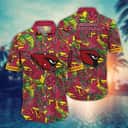 NFL Arizona Cardinals Hawaiian Shirt Colorful Tropical Summer Gift For Great Dad