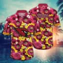 NFL Arizona Cardinals Hawaiian Shirt Colorful Flowers Gift For New Dad NFL Arizona Cardinals Hawaiian Shirt Colorful Flowers Gift For New Dad