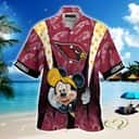 NFL Arizona Cardinals Hawaiian Shirt Mickey Mouse Gift For Disney Lovers NFL Arizona Cardinals Hawaiian Shirt Mickey Mouse Gift For Disney Lovers