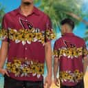 NFL Arizona Cardinals Hawaiian Shirt Hibiscus Flowers Gift For Grandpa From Grandson NFL Arizona Cardinals Hawaiian Shirt Hibiscus Flowers Gift For Grandpa From Grandson