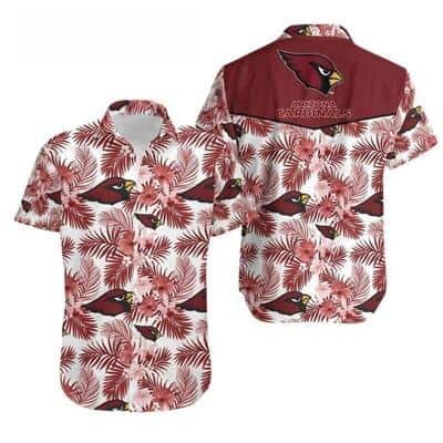 NFL Arizona Cardinals Hawaiian Shirt Tropical Floweret Summer Holiday Gift
