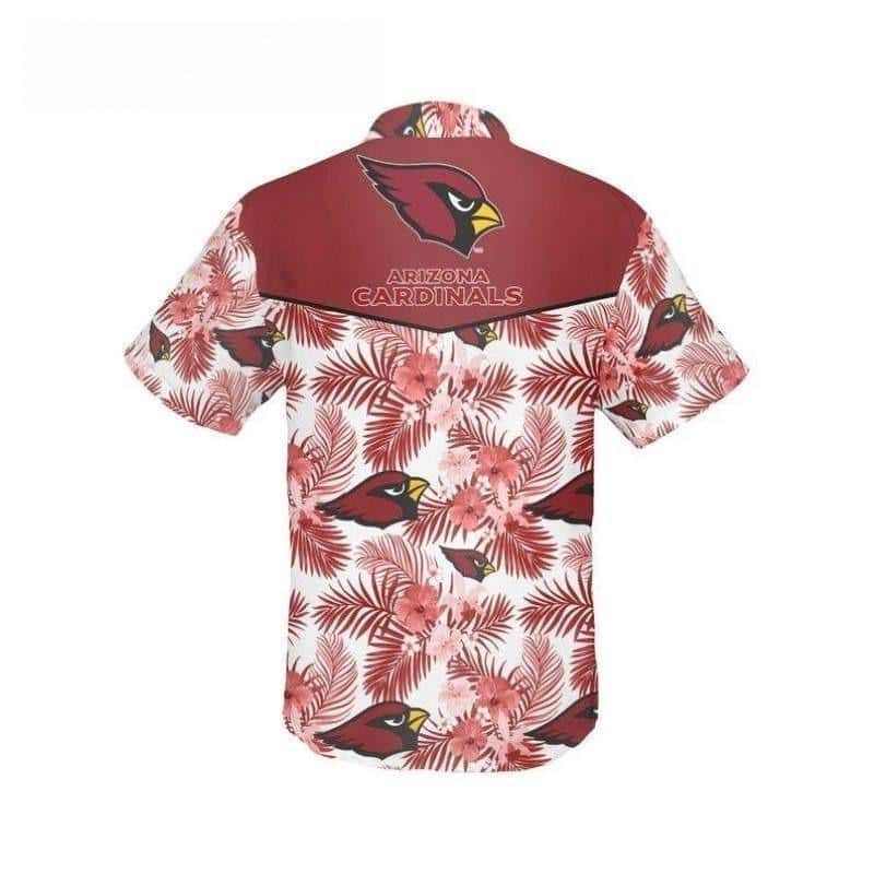NFL Arizona Cardinals Hawaiian Shirt Tropical Floweret Summer Holiday Gift NFL Arizona Cardinals Hawaiian Shirt Tropical Floweret Summer Holiday Gift