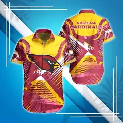 NFL Arizona Cardinals Hawaiian Shirt Basic Football Logo Gift For Loyal Fans