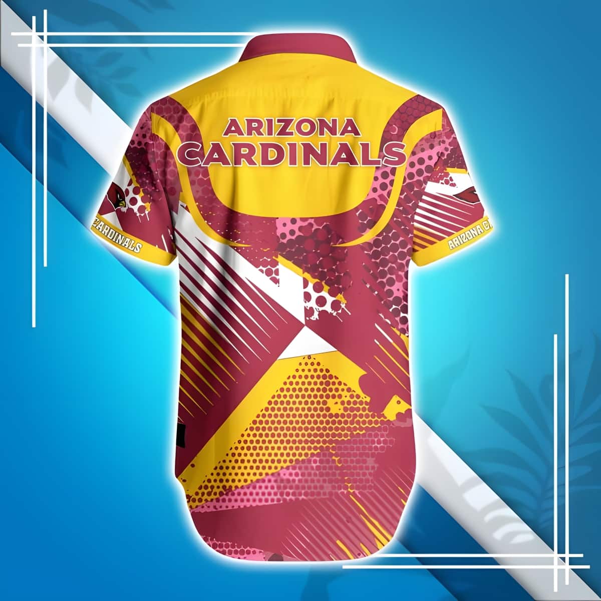 NFL Arizona Cardinals Hawaiian Shirt Basic Football Logo Gift For Loyal Fans NFL Arizona Cardinals Hawaiian Shirt Basic Football Logo Gift For Loyal Fans