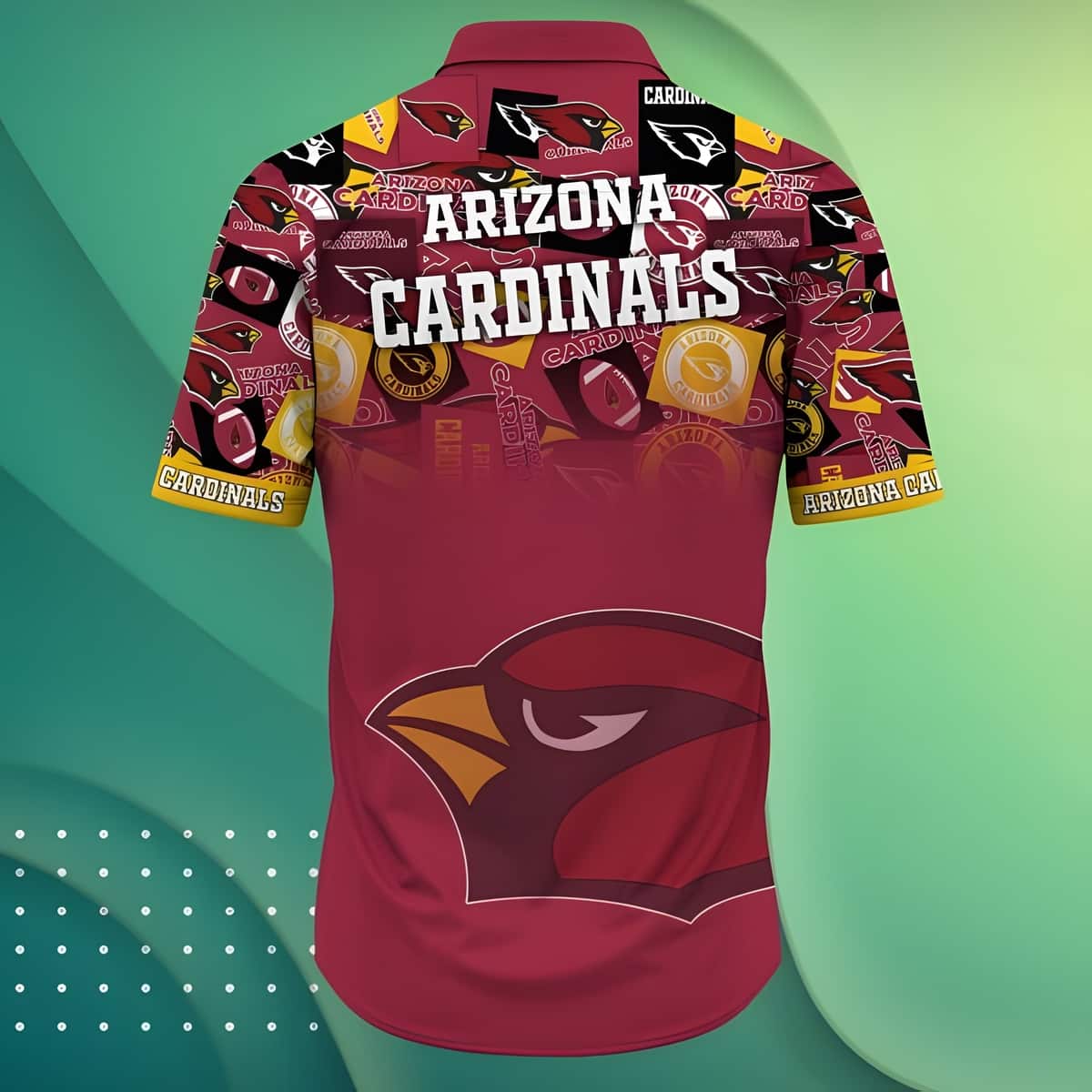 NFL Arizona Cardinals Hawaiian Shirt Team Symbol Gift For Cool Dad NFL Arizona Cardinals Hawaiian Shirt Team Symbol Gift For Cool Dad