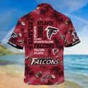 Vintage NFL Atlanta Falcons Hawaiian Shirt Aloha Flora Nature Lovers Gift