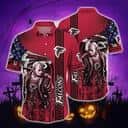 NFL Atlanta Falcons Hawaiian Shirt Jason Voorhees Friday The 13th Gift For Crazy Fans