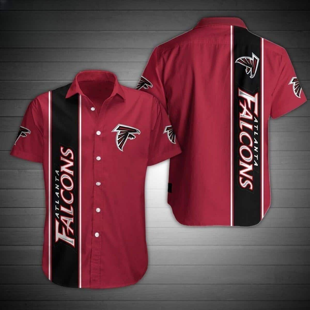 Red Aloha NFL Atlanta Falcons Hawaiian Shirt Gift For Football Lovers Red Aloha NFL Atlanta Falcons Hawaiian Shirt Gift For Football Lovers
