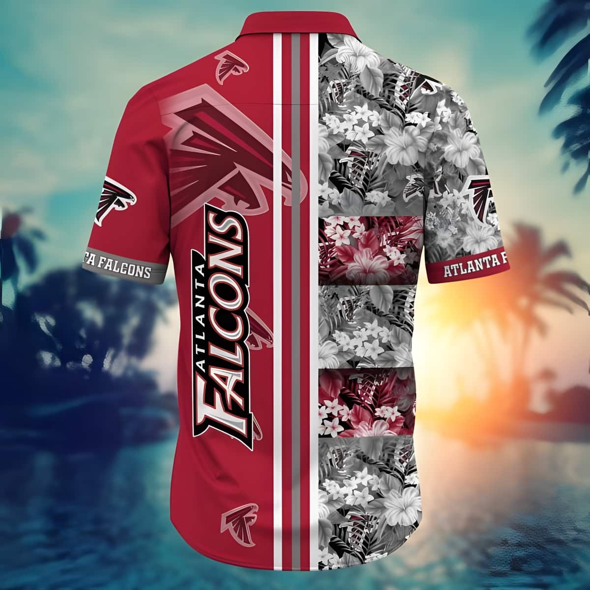 NFL Atlanta Falcons Hawaiian Shirt Dense Forest Aloha Summer Gift NFL Atlanta Falcons Hawaiian Shirt Dense Forest Aloha Summer Gift