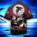 Vintage NFL Atlanta Falcons Hawaiian Shirt Aloha Scenery Summer Holiday Gift