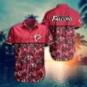 NFL Atlanta Falcons Hawaiian Shirt Small Blossom Summer Vacation Gift