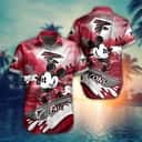 NFL Atlanta Falcons Hawaiian Shirt Mickey Mouse Surfing Beach Lovers Gift NFL Atlanta Falcons Hawaiian Shirt Mickey Mouse Surfing Beach Lovers Gift