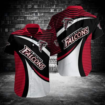 Red NFL Atlanta Falcons Hawaiian Shirt Cool Gift For Game Lovers Red NFL Atlanta Falcons Hawaiian Shirt Cool Gift For Game Lovers