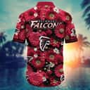 NFL Atlanta Falcons Hawaiian Shirt Diversified Flora Beach Lovers Gift NFL Atlanta Falcons Hawaiian Shirt Diversified Flora Beach Lovers Gift