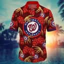 MLB Washington Nationals Hawaiian Shirt Aloha Leaves Practical Beach Lovers Gift MLB Washington Nationals Hawaiian Shirt Aloha Leaves Practical Beach Lovers Gift