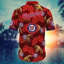 MLB Washington Nationals Hawaiian Shirt Aloha Leaves Practical Beach Lovers Gift MLB Washington Nationals Hawaiian Shirt Aloha Leaves Practical Beach Lovers Gift