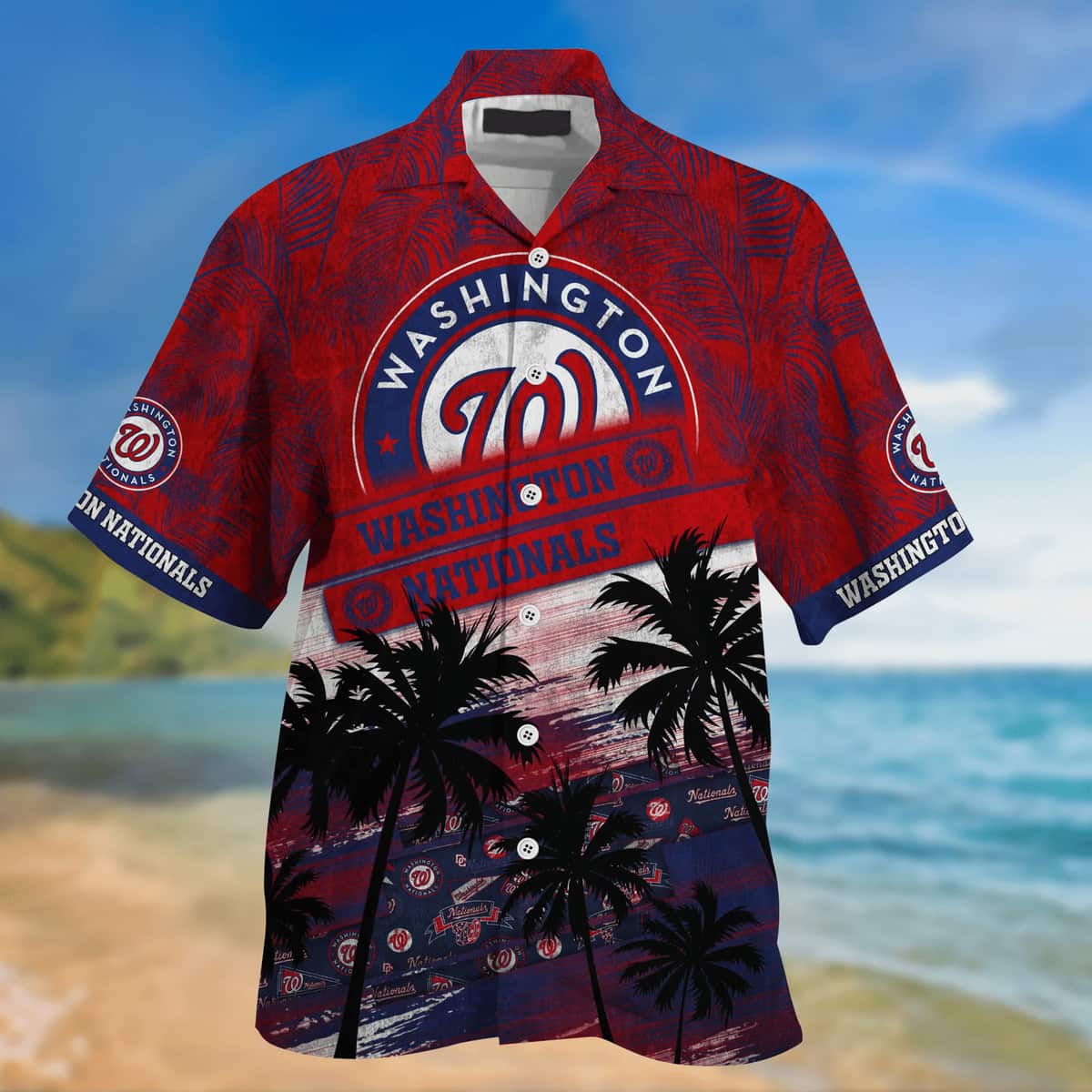 Summer Aloha Washington Nationals Hawaiian Shirt Tropical Forest Gift For MLB Fans Summer Aloha Washington Nationals Hawaiian Shirt Tropical Forest Gift For MLB Fans