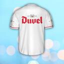 Basic White Duvel Baseball Jersey Gift For Sporty Friends Basic White Duvel Baseball Jersey Gift For Sporty Friends