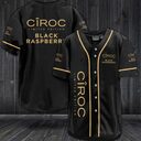 Ciroc Baseball Jersey Black Raspberry Gift For Vodka Lovers Ciroc Baseball Jersey Black Raspberry Gift For Vodka Lovers