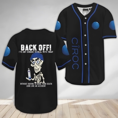 Ciroc Baseball Jersey With Achmed Back Off Gift For Vodka Lovers Ciroc Baseball Jersey With Achmed Back Off Gift For Vodka Lovers