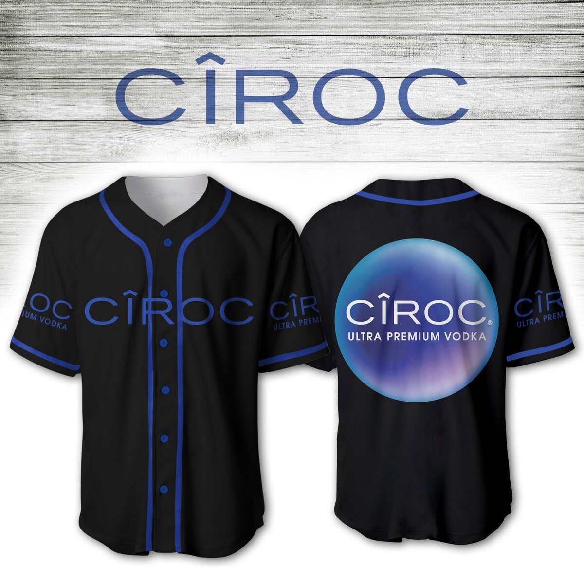 Ciroc Baseball Jersey Vodka Ultra Premium Gift For Sports Lovers