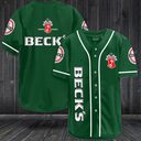 Basic Beck’s Baseball Jersey Gift For Sporty Husband