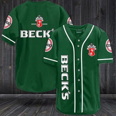 Basic Beck’s Baseball Jersey Gift For Sporty Husband Basic Beck’s Baseball Jersey Gift For Sporty Husband