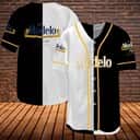 Black White Split Modelo Baseball Jersey Especial Gift For Beer Lovers Black White Split Modelo Baseball Jersey Especial Gift For Beer Lovers