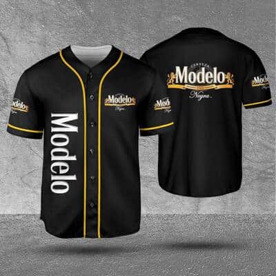 Black Negra Modelo Baseball Jersey Sports Gift For Beer Lovers